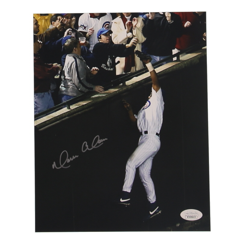 Moises Alou Signed Cubs 8x10 Photo (JSA) at PristineAuction.com Moises Alou Signed Cubs 8x10 Photo (JSA) at PristineAuction.com