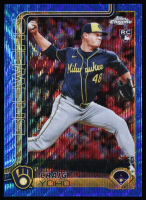 Craig Yoho 2025 Topps Chrome Update Blue Wave Refractors #USC131 #034/150 RC at PristineAuction.com