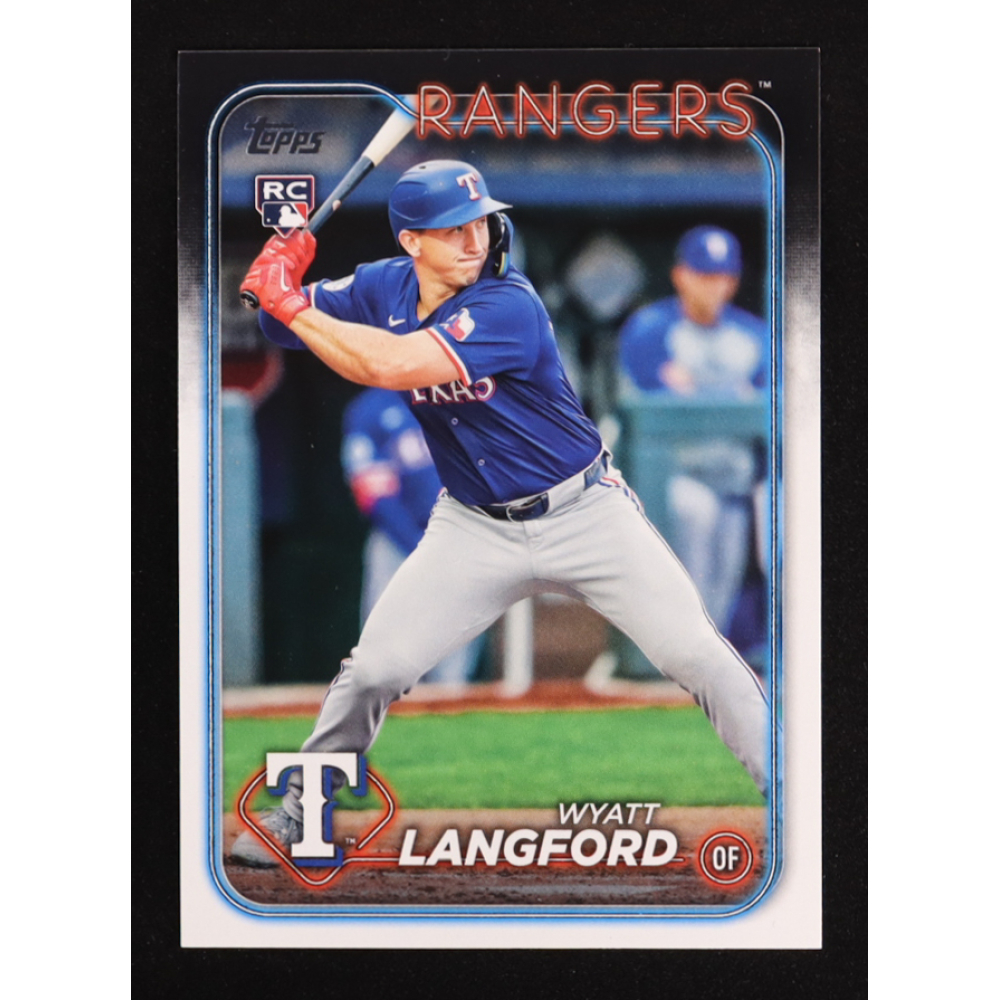 Wyatt Langford 2024 Topps Update #US151 RC at PristineAuction.com