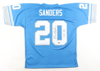 Barry Sanders Signed Lions Mitchell & Ness Authentic Jersey Inscribed "HOF 04" (Schwartz) at PristineAuction.com