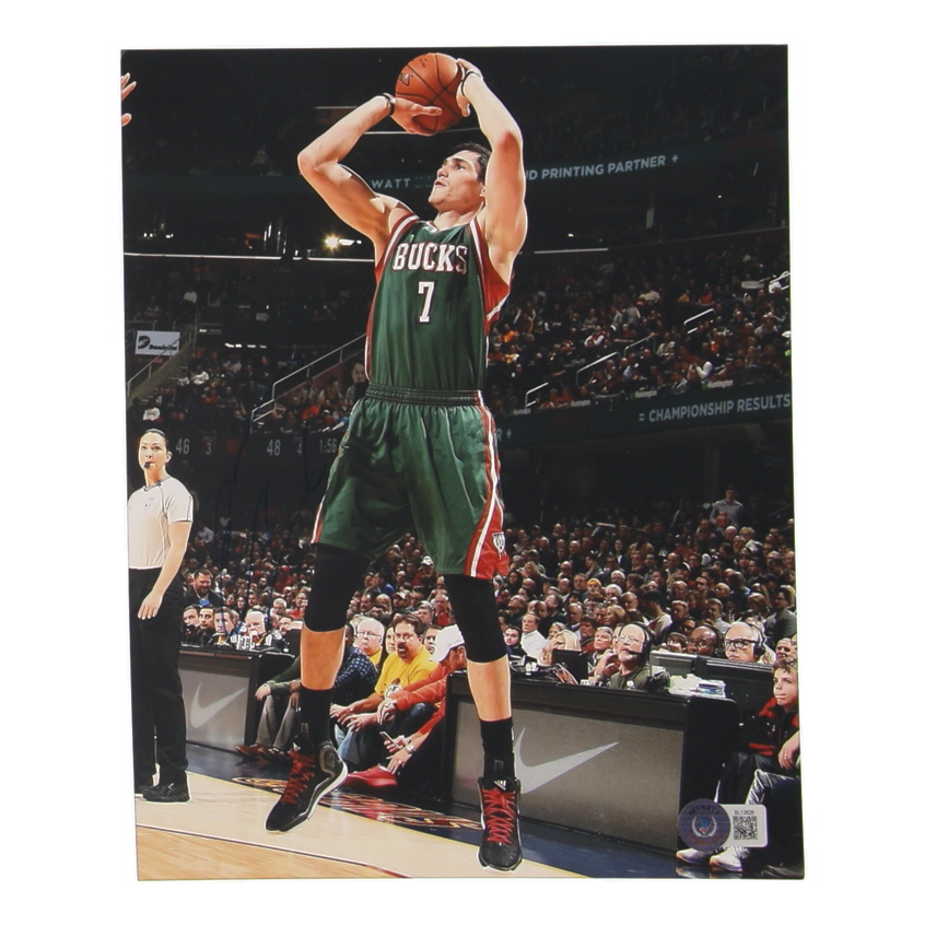 Ersan Ilyasova Signed Bucks 8x10 Photo (Beckett) at PristineAuction.com Ersan Ilyasova Signed Bucks 8x10 Photo (Beckett) at PristineAuction.com