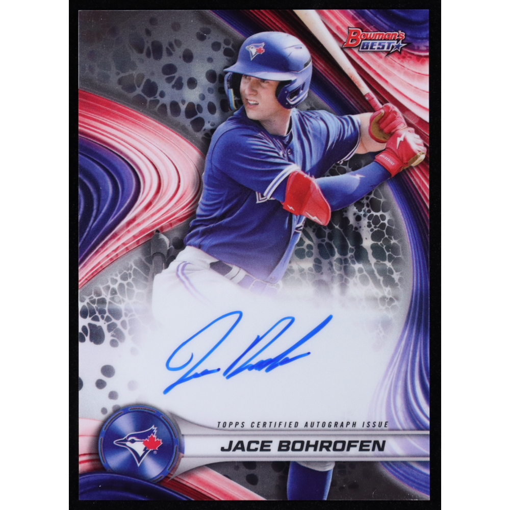 Jace Bohrofen 2024 Bowman's Best Best of '24 Autographs #B24JBO RC at PristineAuction.com