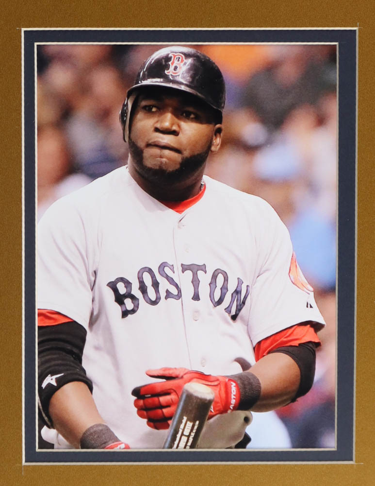 David Ortiz Signed Custom Framed Jersey Display with (2) World Series Champs Pins & Stat Plaque (Beckett) at PristineAuction.com David Ortiz Signed Custom Framed Jersey Display with (2) World Series Champs Pins & Stat Plaque (Beckett) at PristineAuction.com