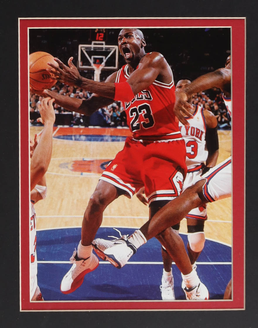 Michael Jordan Custom Framed Jersey Display with 1991, 1992, 1993 & 1996 Championship Pins at PristineAuction.com Michael Jordan Custom Framed Jersey Display with 1991, 1992, 1993 & 1996 Championship Pins at PristineAuction.com