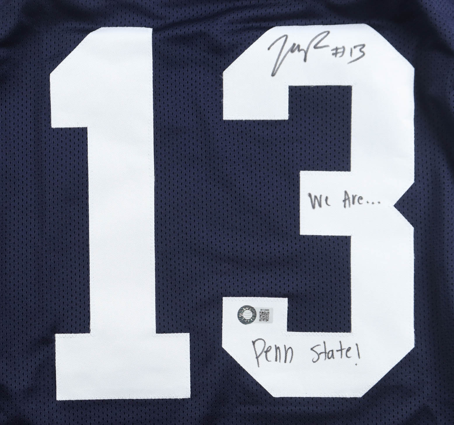 Tony Rojas Signed Jersey Inscribed "We Are... Penn State!" (Schwartz) at PristineAuction.com Tony Rojas Signed Jersey Inscribed "We Are... Penn State!" (Schwartz) at PristineAuction.com