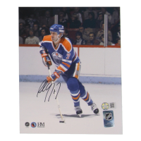 Paul Coffey Signed Oilers 8x10 Photo (Schwartz) at PristineAuction.com