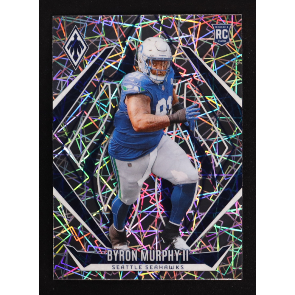 Byron Murphy II 2024 Panini Phoenix Lazer #167 RC at PristineAuction.com