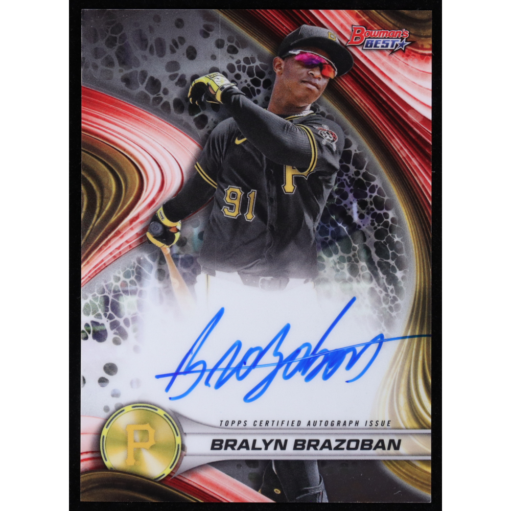Bralyn Brazoban 2024 Bowman's Best Best of '24 Autographs #B24BB RC at PristineAuction.com