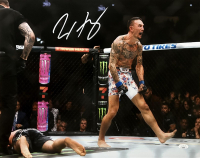 Max Holloway Signed UFC 16x20 Photo (JSA) at PristineAuction.com