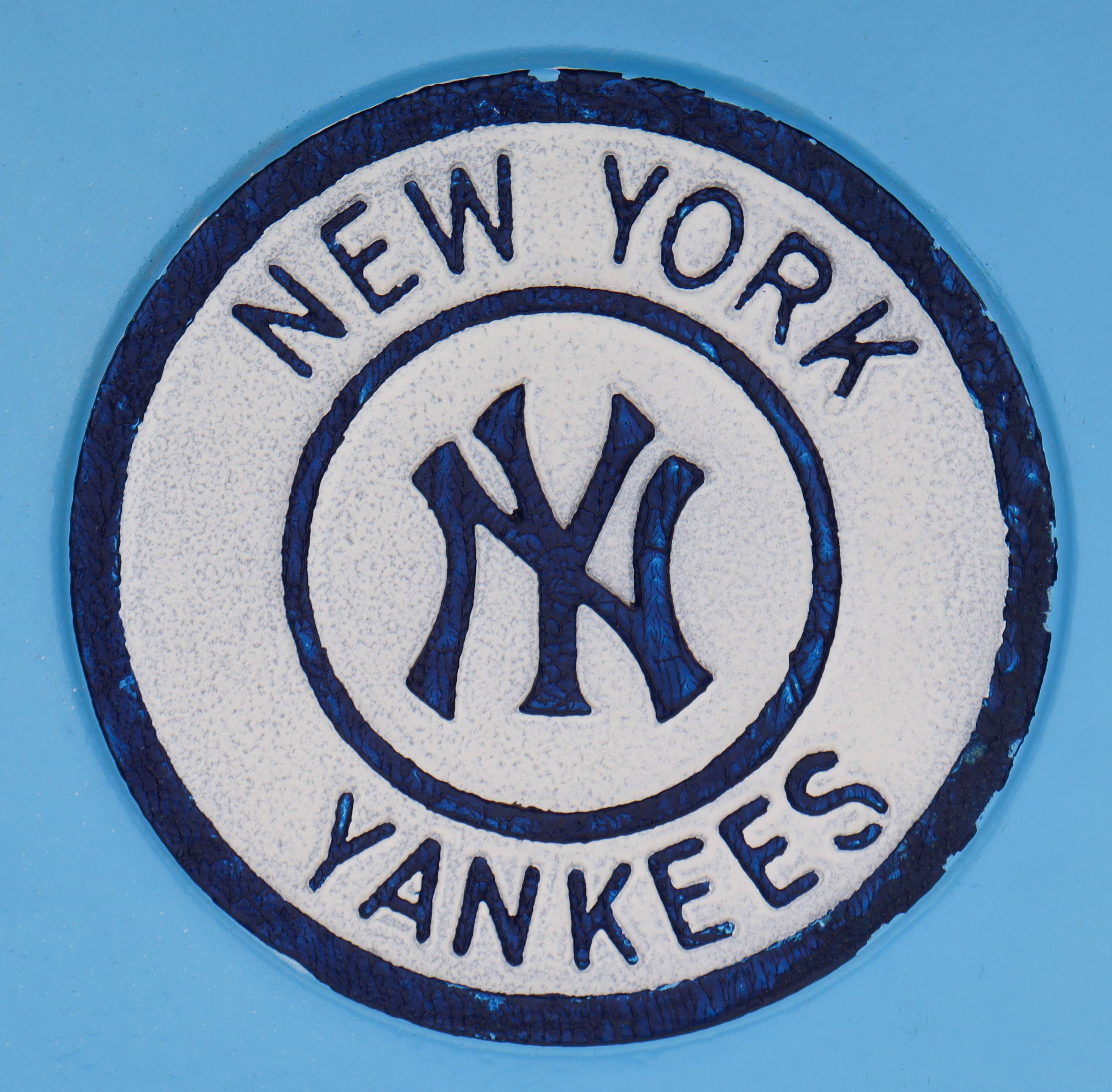 Yankee Stadium Commemorative Stadium Seat #3 with Original Seat Back and Seat Bottom (Steiner & MLB) at PristineAuction.com Yankee Stadium Commemorative Stadium Seat #3 with Original Seat Back and Seat Bottom (Steiner & MLB) at PristineAuction.com