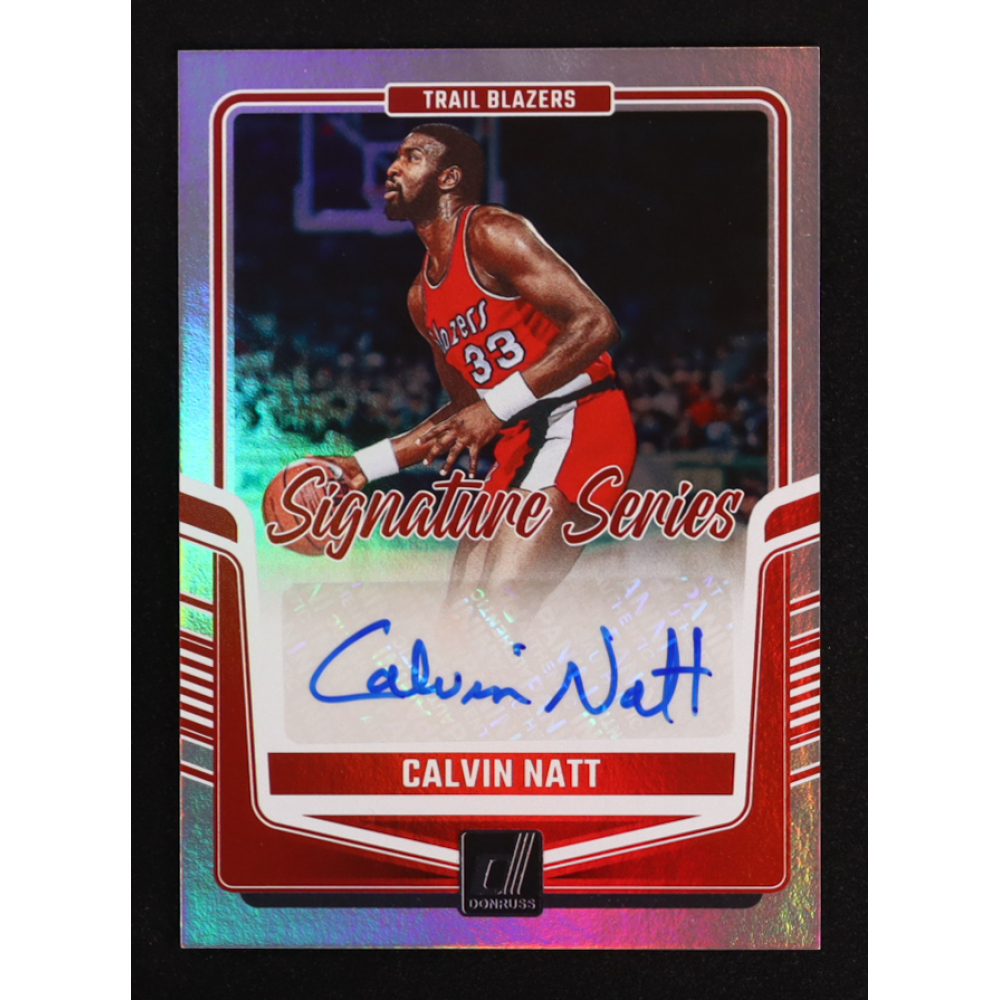 Calvin Natt 2024-25 Donruss Signature Series #44 at PristineAuction.com