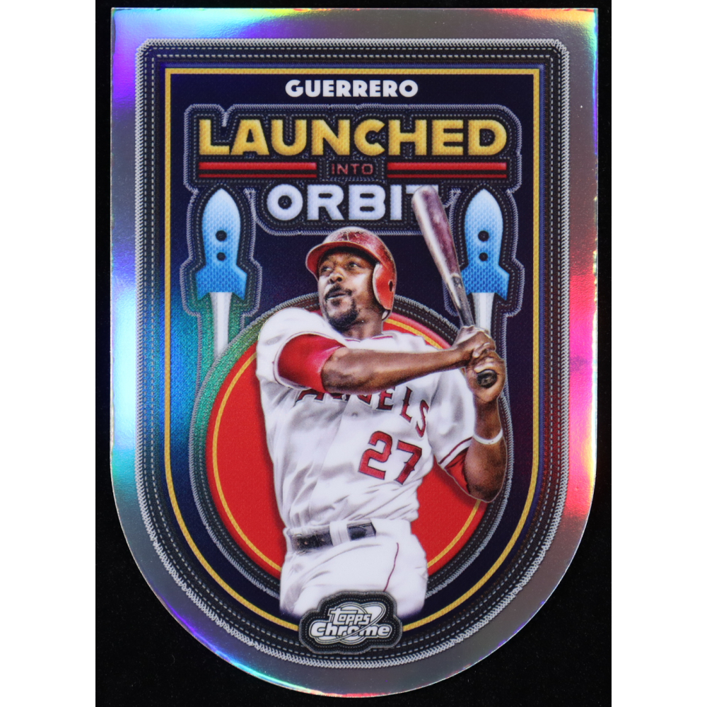 Vladimir Guerrero 2025 Topps Cosmic Chrome Launched Into Orbit #LIO23 at PristineAuction.com