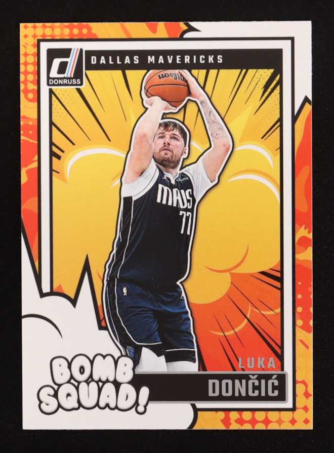 Luka Doncic 2024-25 Donruss Bomb Squad #16 at PristineAuction.com Luka Doncic 2024-25 Donruss Bomb Squad #16 at PristineAuction.com