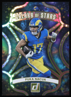 Puka Nacua 2025 Donruss Galaxy of Stars Galactic #10 at PristineAuction.com