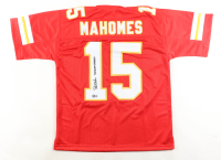 Patrick Mahomes Sr. Signed Jersey Inscribed "The Goat Father" (Schwartz) at PristineAuction.com