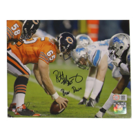Patrick Mannelly Signed Bears 8x10 Photo Inscribed "Bear Down" (Schwartz) at PristineAuction.com