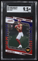 Jayden Daniels 2024 Panini Absolute Red & Blue #102 RC (SGC 9.5) at PristineAuction.com