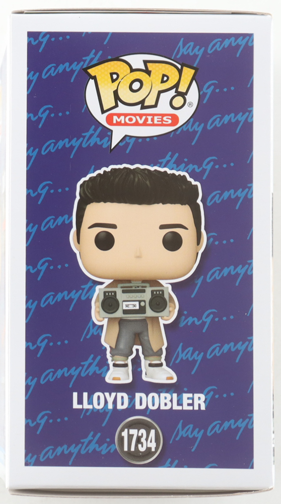 John Cusack Signed "Say Anything" #1734 Lloyd Dobler Funko Pop! Vinyl Figure (Schwartz) at PristineAuction.com John Cusack Signed "Say Anything" #1734 Lloyd Dobler Funko Pop! Vinyl Figure (Schwartz) at PristineAuction.com