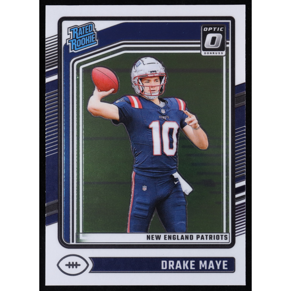 Drake Maye 2024 Donruss Optic #229 RR RC at PristineAuction.com