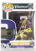 Cris Carter Signed Vikings #317 Funko Pop! Vinyl Figure (Schwartz) at PristineAuction.com