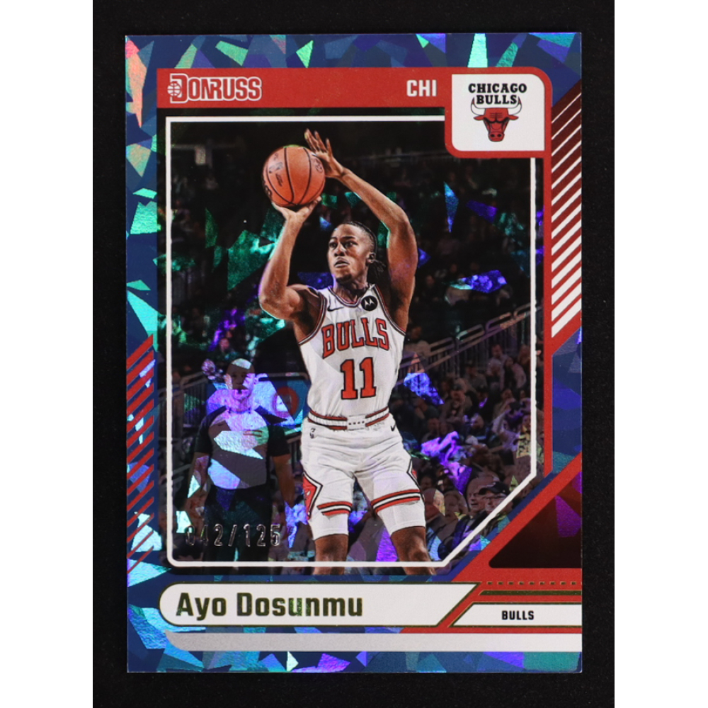 Ayo Dosunmu 2024-25 Donruss Crystals #133 #042/125 at PristineAuction.com