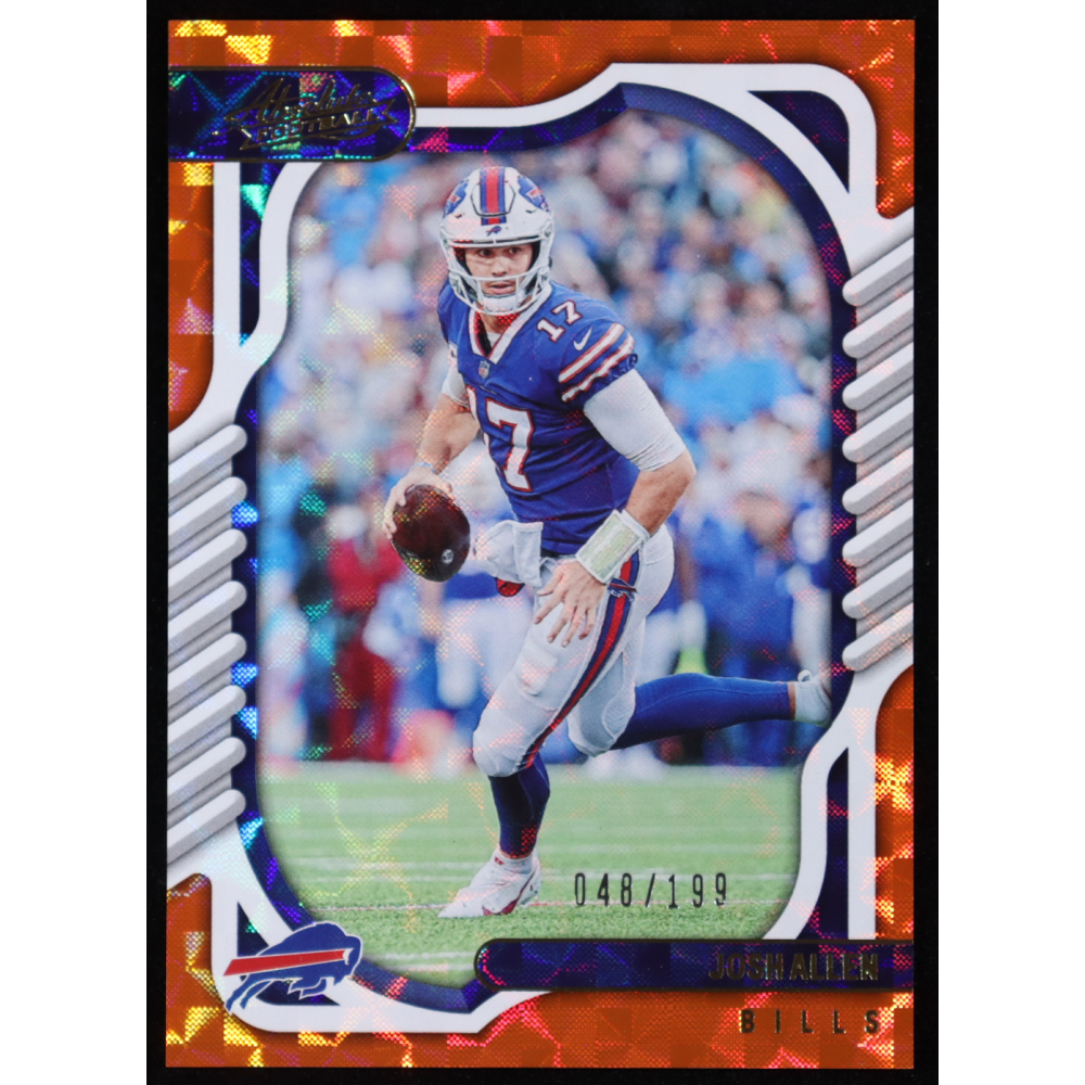 Josh Allen 2022 Absolute Orange Mosaic #25 #048/199 at PristineAuction.com