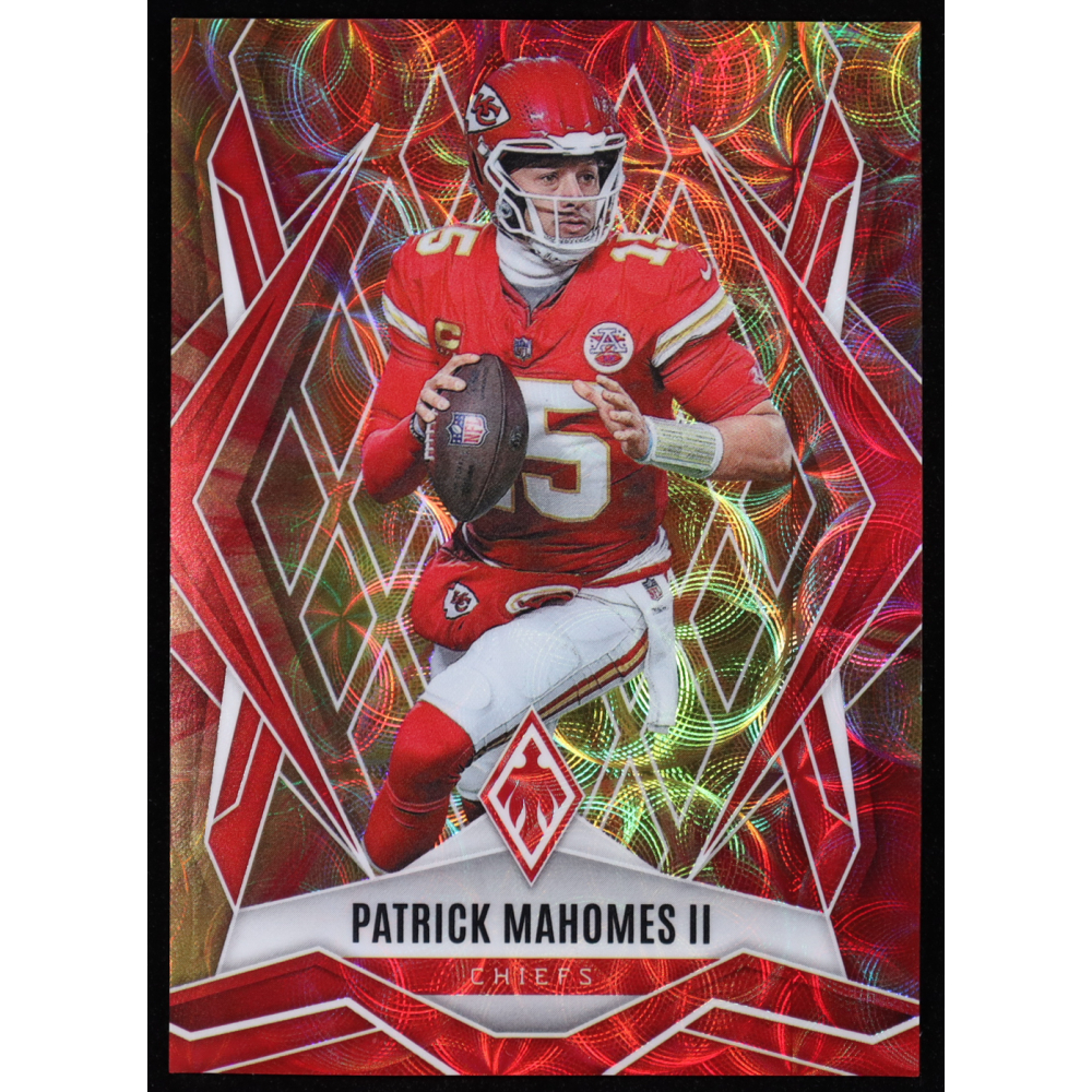 Patrick Mahomes II 2025 Panini Phoenix FireBurst Scope #1 #046/350 at PristineAuction.com