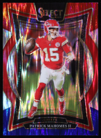 Patrick Mahomes II 2024 Select Prizm Red and Blue Shock #33 at PristineAuction.com