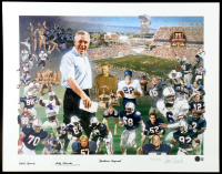 Dick Tomey & Tedy Bruschi Signed Arizona Wildcats "Gridiron Legends" LE 18x24 Lithograph (Beckett) at PristineAuction.com