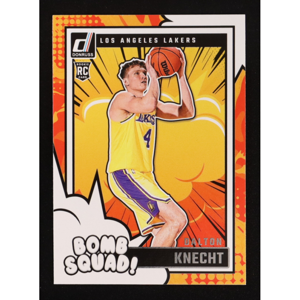 Dalton Knecht 2024-25 Donruss Bomb Squad #15 RC at PristineAuction.com