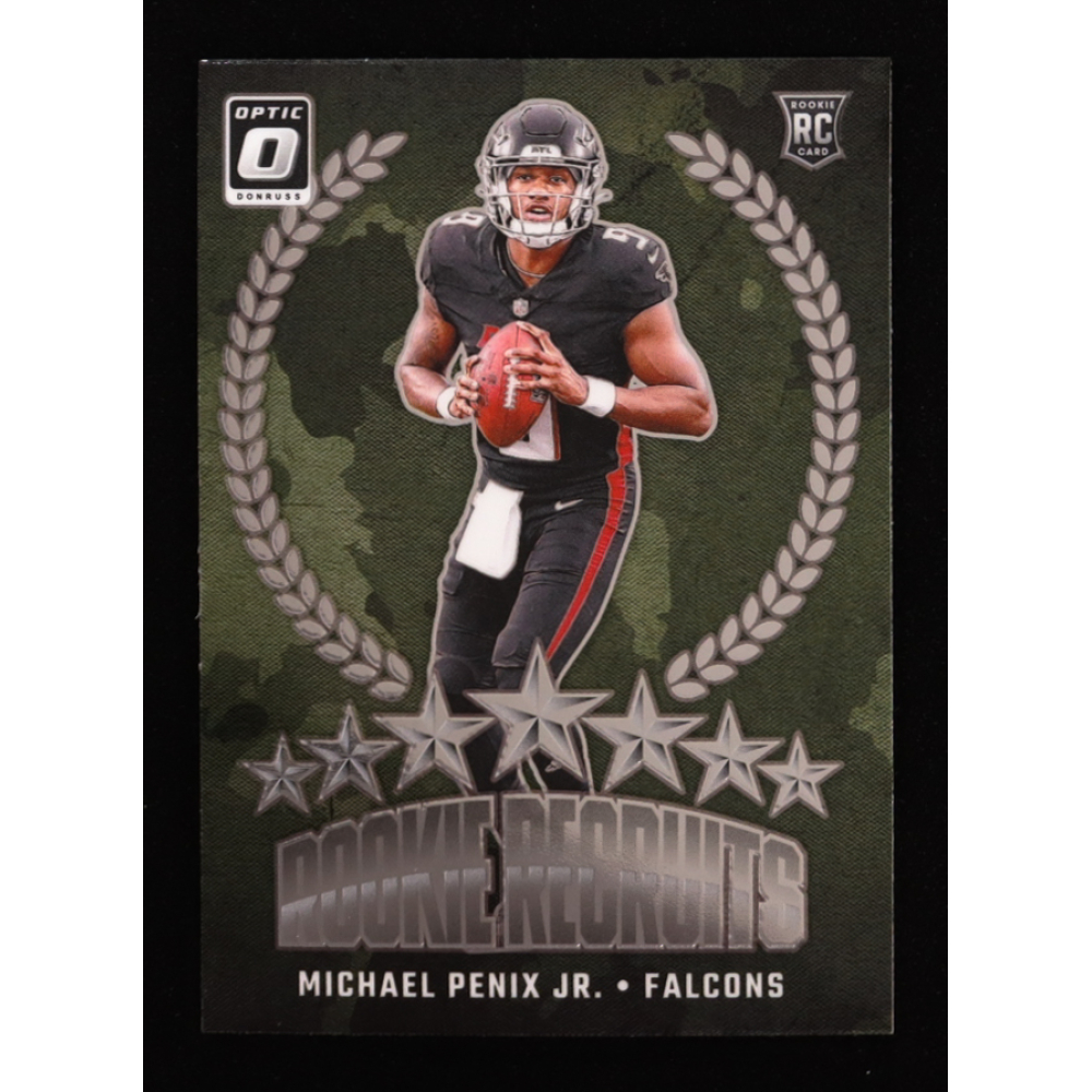 Michael Penix Jr. 2024 Donruss Optic Rookie Recruits #10 RC at PristineAuction.com