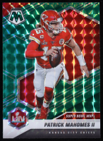 Patrick Mahomes II 2021 Panini Mosaic Mosaic Green MVP #288 at PristineAuction.com