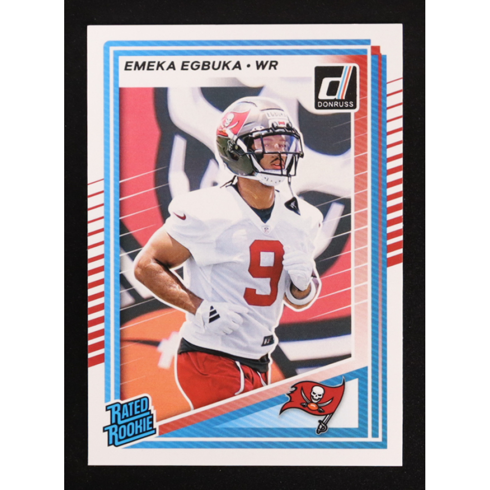 Emeka Egbuka 2025 Donruss #375 RC at PristineAuction.com