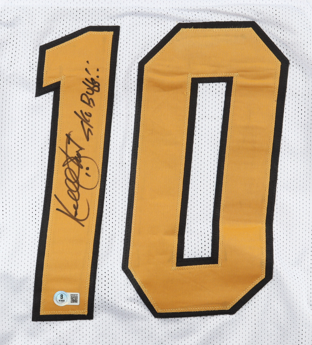Kordell Stewart Signed Jersey Inscribed "Sko Buffs!!" (Beckett) at PristineAuction.com Kordell Stewart Signed Jersey Inscribed "Sko Buffs!!" (Beckett) at PristineAuction.com