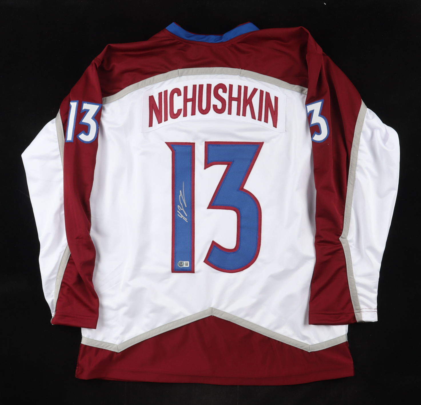 Valeri Nichushkin Signed Jersey (Beckett) at PristineAuction.com Valeri Nichushkin Signed Jersey (Beckett) at PristineAuction.com