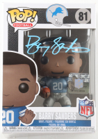 Barry Sanders Signed Lions #81 Funko Pop! Vinyl Figure (Schwartz) at PristineAuction.com