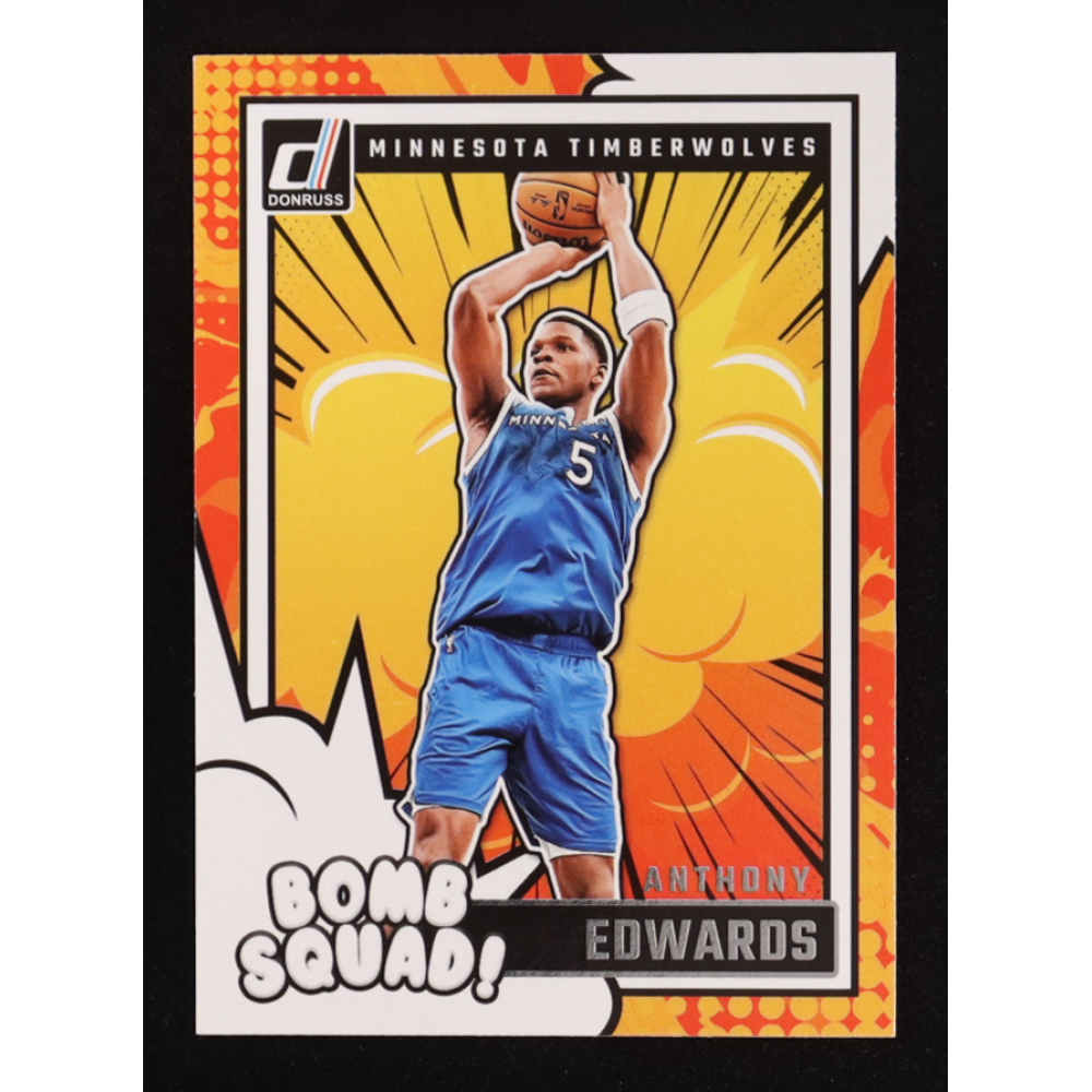 Anthony Edwards 2024-25 Donruss Bomb Squad #13 at PristineAuction.com
