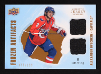 Alexander Ovechkin 2008-09 Artifacts Frozen Artifacts Dual Game-Worn #FADOV #001/199 at PristineAuction.com
