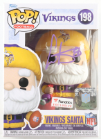 Cris Carter Signed Vikings Santa #198 Funko Pop! Vinyl Figure (Schwartz) at PristineAuction.com