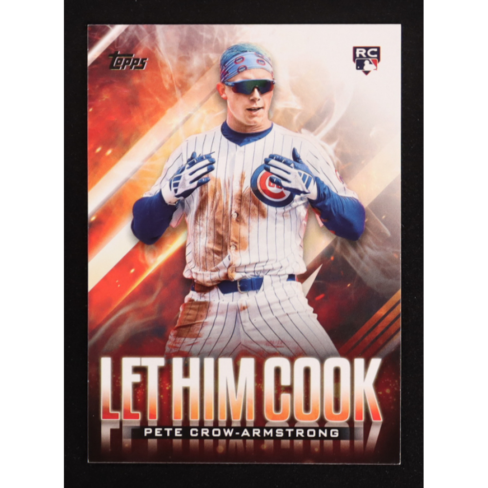 Pete Crow-Armstrong 2024 Topps Update Let Him Cook #LHC18 RC at PristineAuction.com