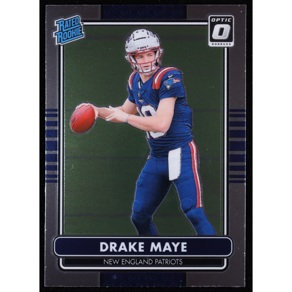 Drake Maye 2024 Donruss Optic '14 Retro Series #3 RC at PristineAuction.com