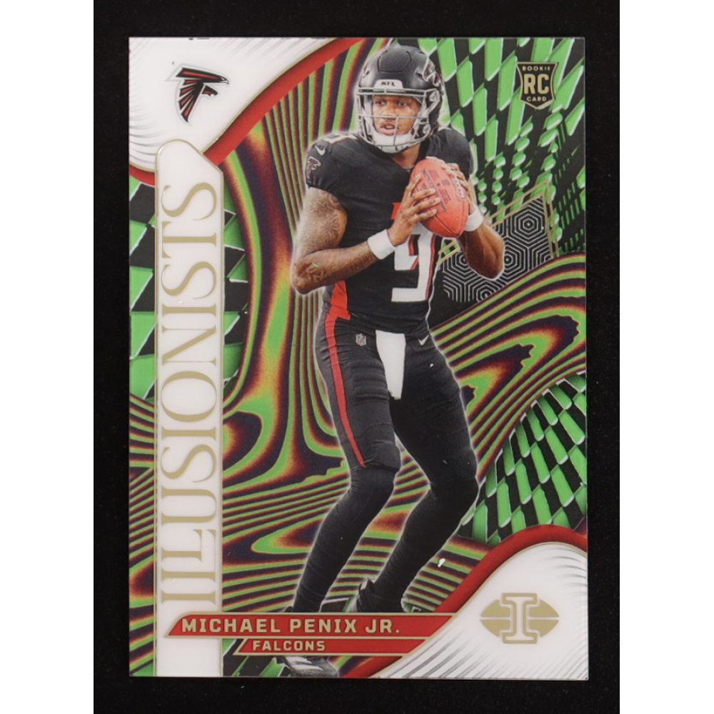 Michael Penix Jr. 2024 Panini Illusions Illusionists #9 RC at PristineAuction.com