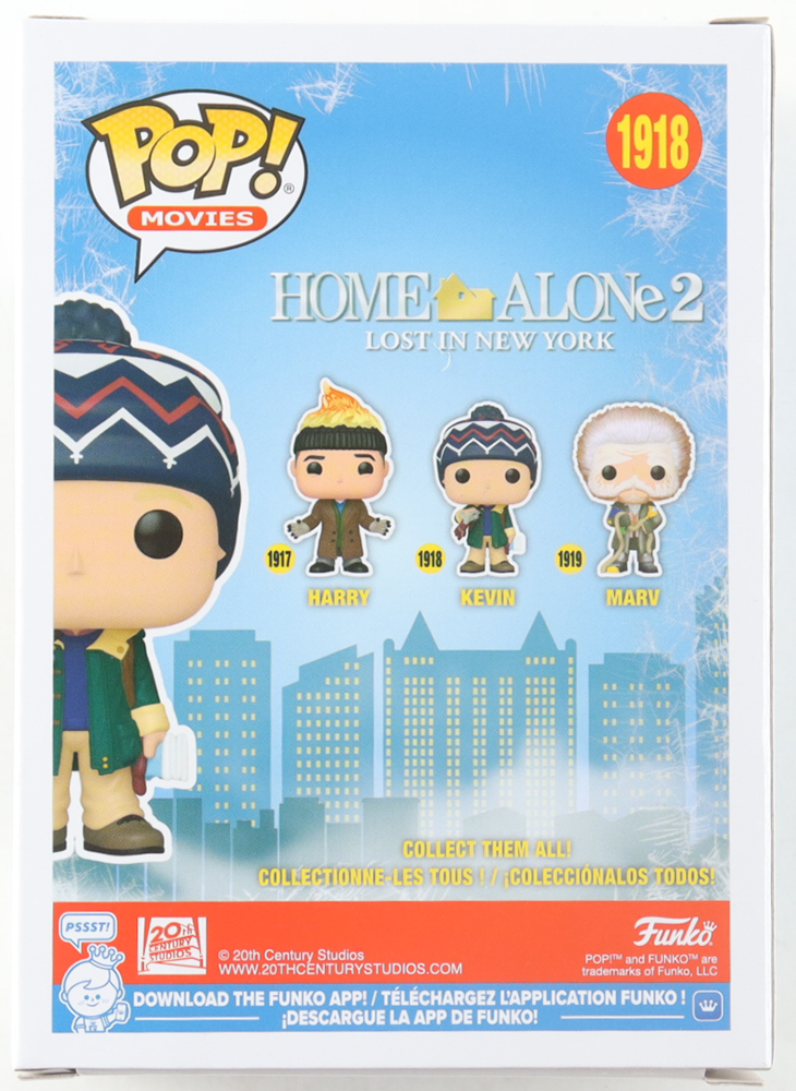 Devin Ratray Signed "Home Alone 2: Lost In New York" #1918 Kevin Funko Pop! Vinyl Figure Inscribed "Buzz" (Schwartz) at PristineAuction.com Devin Ratray Signed "Home Alone 2: Lost In New York" #1918 Kevin Funko Pop! Vinyl Figure Inscribed "Buzz" (Schwartz) at PristineAuction.com