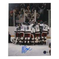Mike Eruzione Signed Team USA 8x10 Photo (Beckett) at PristineAuction.com