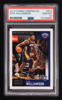 Zion Williamson 2019-20 Panini Chronicles #614 Score RC (PSA 10) at PristineAuction.com