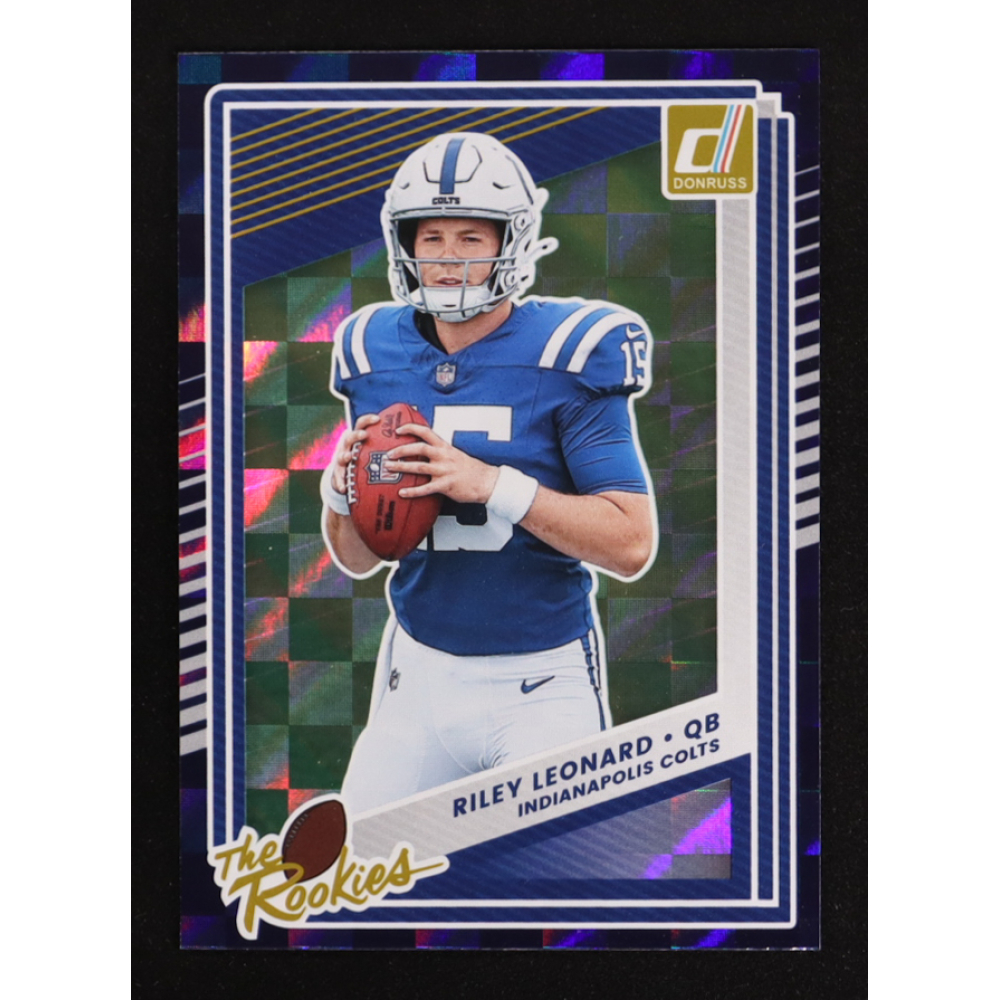 Riley Leonard 2025 Donruss The Rookies #28 RC at PristineAuction.com