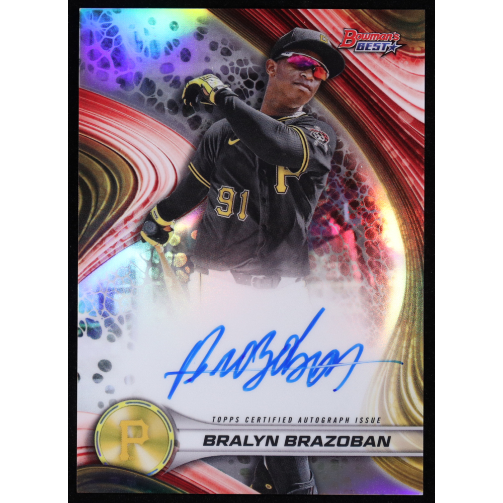 Bralyn Brazoban 2024 Bowman's Best Best of '24 Autographs Refractors #B24BB RC at PristineAuction.com