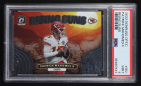 Patrick Mahomes II 2022 Panini Donruss Optic Rising Suns #RS-1 (PSA 9) at PristineAuction.com