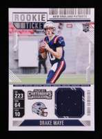 Drake Maye 2024 Panini Contenders Rookie Ticket Swatches Variations #11 RC at PristineAuction.com