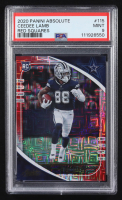 Ceedee Lamb 2020 Panini Absolute Red Squares #115 RC #058/199 (PSA 9) at PristineAuction.com